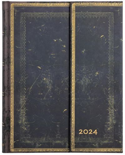 Calendar-agenda Paperblanks Arabica - Orizontal, 80 pagini, 2024 - 1
