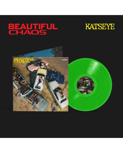 KATSEYE - Beautiful Chaos, Chaotic Version (Neon Lime Vinyl