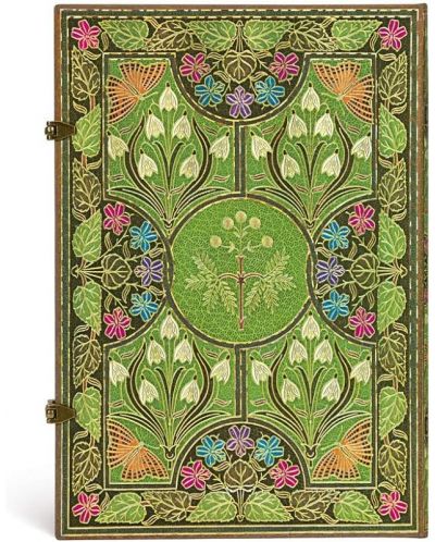 Calendar-carnețel Paperblanks Poetry in Bloom - Grande, 21 x 30 cm, 64 de coli, 2024 - 2