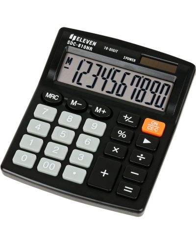 Calculator Eleven - SDC-810NR, 10 cifre, negru - 1