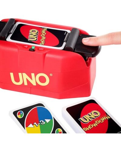 Carti de joc UNO Showdown - Dispozitiv cu sunet si lumina - 2