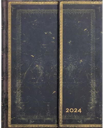 Calendar-agenda Paperblanks Arabica - Verso, 18 x 23 cm, 80 pagini, 2024 - 1