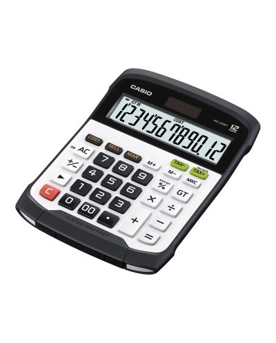 Calculator Casio - WD-320MT, 12-cifre, Water-Protected, alb - 2