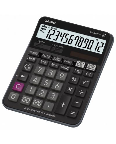 Calculator Casio DJ-120DPLUS - 12 cifre, 192 x 144 x 34.6 mm	 - 1