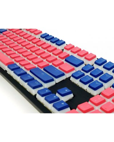 Taste pentru tastatura mecanica Ducky - Pudding, rosii/albastre - 2