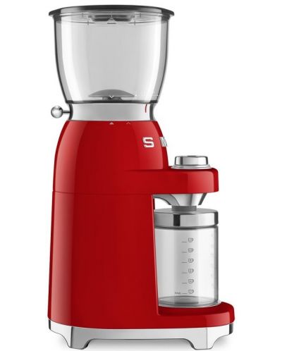 Râșniță de cafea Smeg - CGF01RDEU 50's Style, 150W, 350g, roșie - 3