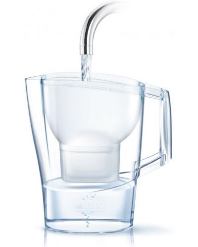 Cană de filtrare apă BRITA - Aluna Cool Memo, 3 filtre, albă - 4