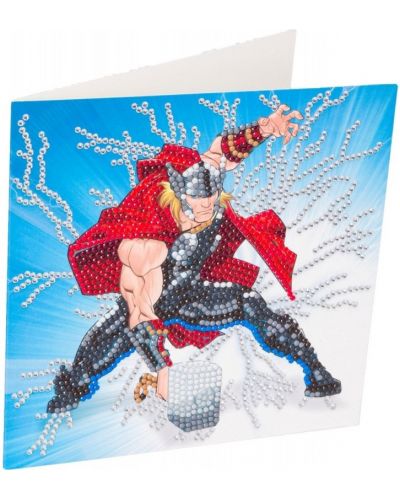 Card de tapițerie cu diamante Craft Buddy - Thor - 2