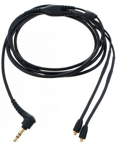 Cablu pentru căști Shure - EAC64BK, MMCX/3,5 mm, 1,62 m, negru - 3