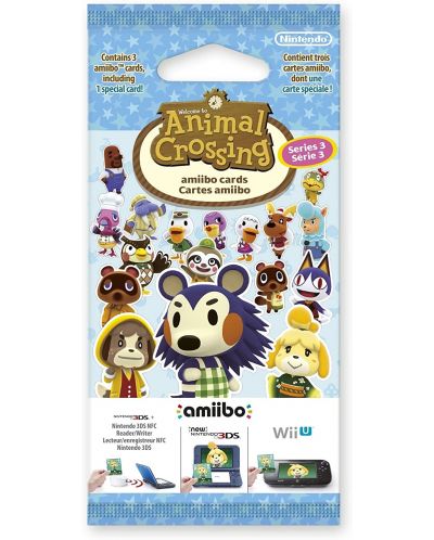 Carti Nintendo Amiibo Animal Crossing - Series 3	 - 1