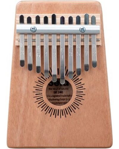 Kalimba, instrument muzical Sela - 10 Mahogany, maro - 1