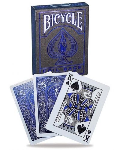 Cărți de joc Bicycle - Metalluxe Blue - 2