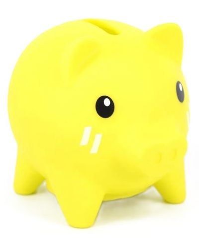 Pușculiță  Boti Pocket Money Piggies - Galben, cu accesorii - 3