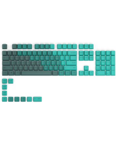 Capace pentru tastatura mecanica Glorious - GPBT, Rain Forest - 1