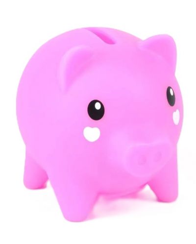 Pușculiță  Boti Pocket Money Piggies - Roz, cu accesorii - 3