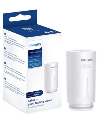 Cartuș de filtrare Philips - AWP305/10, 1 buc, albă - 2