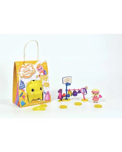 Pușculiță  Boti Pocket Money Piggies - Galben, cu accesorii - 10