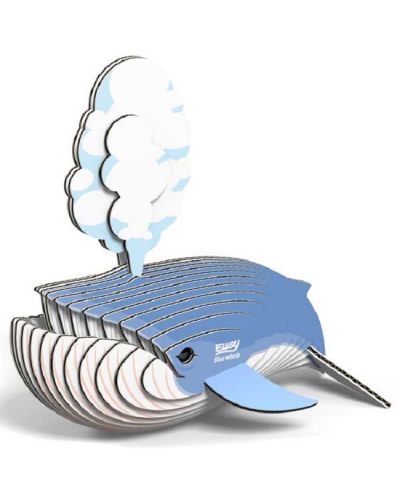 Eugy - Balena albastră Figura de carton - 2