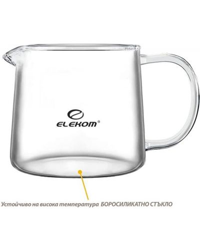 Cana de ceai cu infuzor Elekom - ЕК-TP1500, 1,5 litri - 3