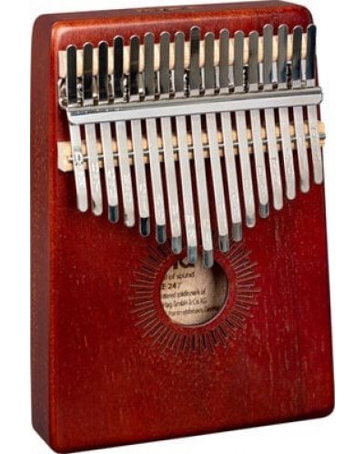 Kalimba, instrument muzical Sela - 17 Mahogany, roșu - 2