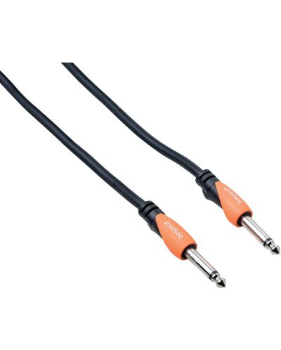 Cablu Bespeco - SLJJ030, TS, 0.3m, portocaliu/negru - 1
