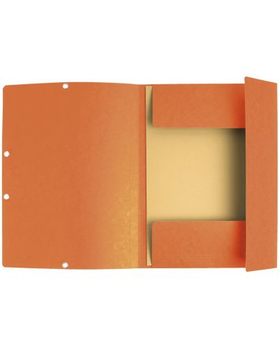 Mapa din carton Exacompta - cu elastic, portocalie - 2