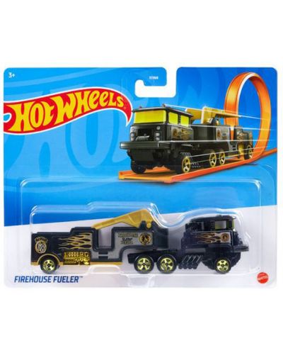 Camion Hot Wheels Track Stars - Mașină de pompieri Fueler  - 1