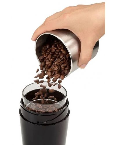 Râșniță de cafea DeLonghi - KG200, 170 W, 90 g, neagră - 3