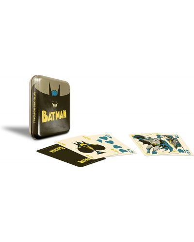 Cărți de joc Cartamundi - Batman Vintage Metal Box - 2