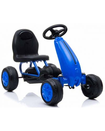Karting mașina Moni - Blaze - B001, albastra - 1