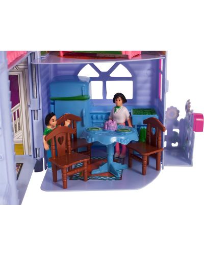 Casă de păpuși MalPlay - My Sweet Home cu 6 camere, mobilier și figurine - 3