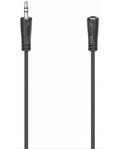 Cablu Hama - 3,5 mm/3,5 mm, 1,5 m, negru - 1