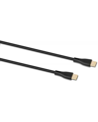Cablu QED - Connect QE8227, USB-C/USB-C, 0.75m, negru - 2