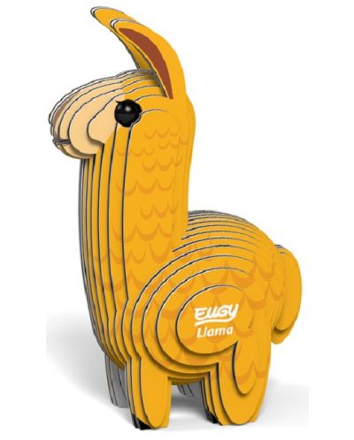 Eugy - figurină de carton Llama - 2