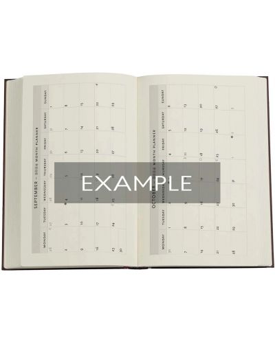 Calendar - agenda Paperblanks Restoration - Mini Verso, 80