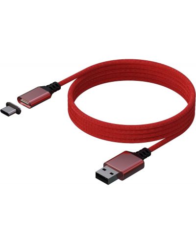 Konix - Mythics Premium Magnetic Cable 3 m, roșu (Xbox Series X/S) - 3