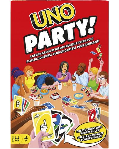 UNO Party cărți de joc - 1