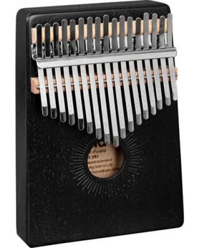 Kalimba, instrument muzical Sela - 17 Mahogany, negru - 2