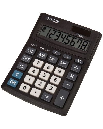 Calculator Citizen - CMB801-BK, de birou, 8 cifre, negru - 1
