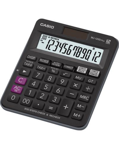 Calculator Casio MJ-120D PLUS - de masa, 12 dgt, 148 x 126.5 x 28.6 mm	 - 1