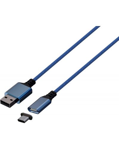 Konix - Mythics Premium Magnetic Cable 3 m, albastru (Xbox Series X/S) - 2