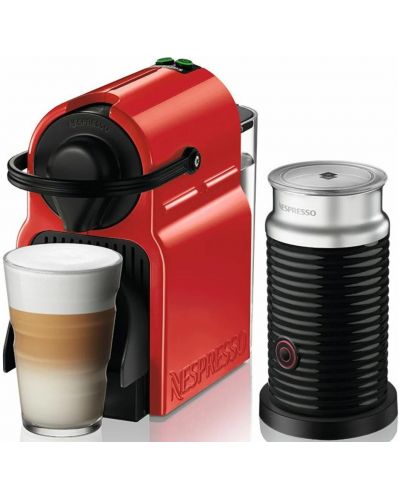 Aparat de cafea cu capsule Nespresso - Inissia & Aeroccino, 19 bar