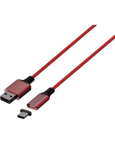 Konix - Mythics Premium Magnetic Cable 3 m, roșu (Xbox Series X/S) - 2