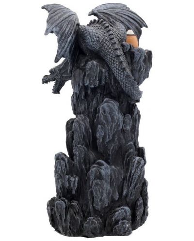 Cădelniță Nemesis Now Adult: Dragons - Black Dragon, 19 cm - 3