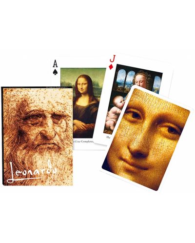 Cărți de joc Piatnik - Leonardo da Vinci - 1