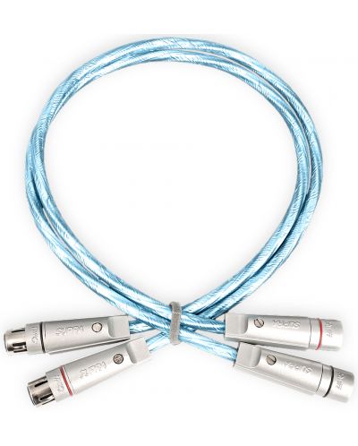 Cabluri Supra - Sword-IXLR Audio Interconnect, 2×1m, gri - 1