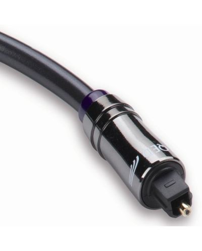 Cablu QED - Graphite optic de performanță, 2x Toslink, 1,5 m, negru - 3