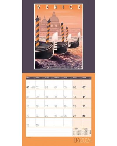 Calendar Ackermann - Vintage Voyage, 2024 - 5