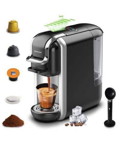 Aparat de cafea Rohnson - R-98041, 19 bar, 600 ml, negru - 4