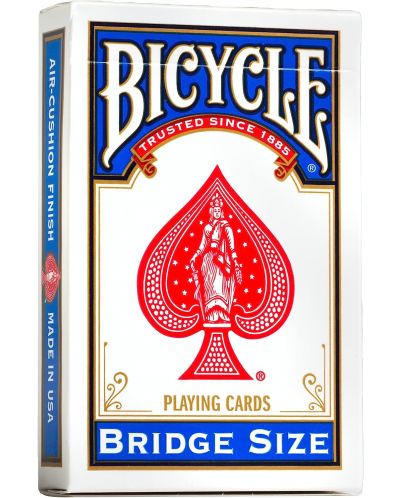 Cărți de joc Bicycle - Bridge Standard Index albastru/roșu pe spate - 2